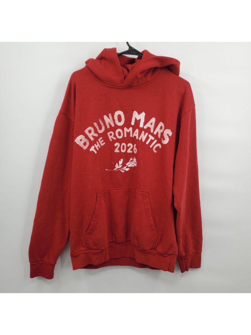 Bruno Mars The Romantic 2026 Tour Hoodie Sweater Sweatshirt Men Size Large New